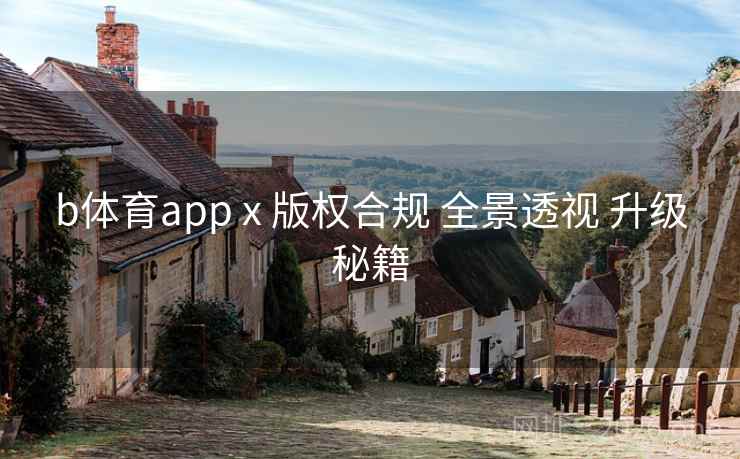 b体育app x 版权合规 全景透视 升级秘籍