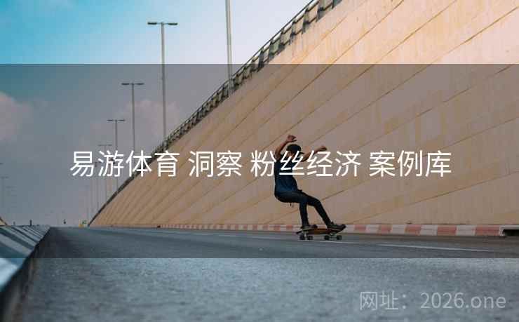 易游体育 洞察 粉丝经济 案例库