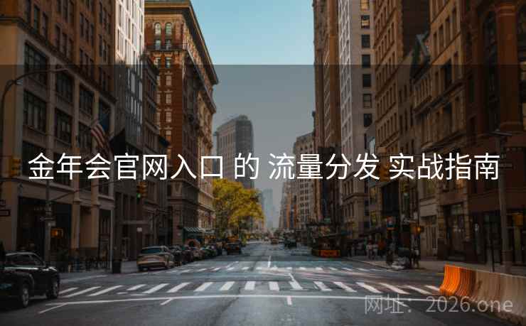 金年会官网入口 的 流量分发 实战指南