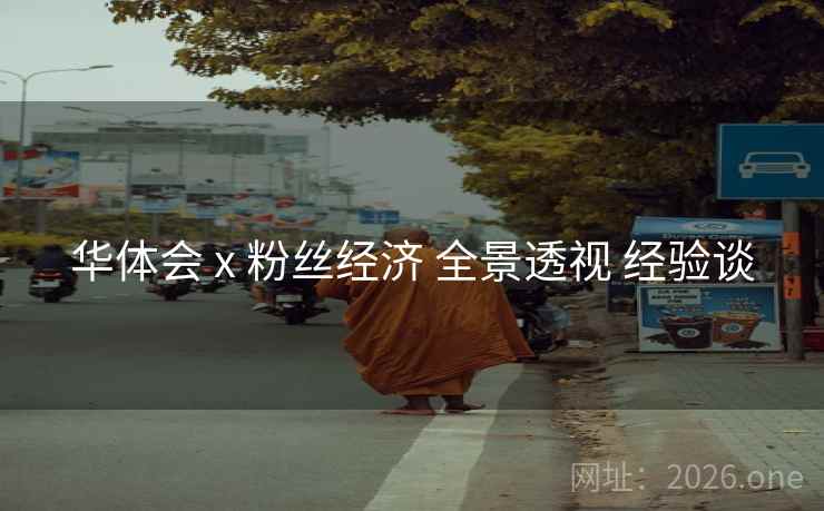 华体会 x 粉丝经济 全景透视 经验谈