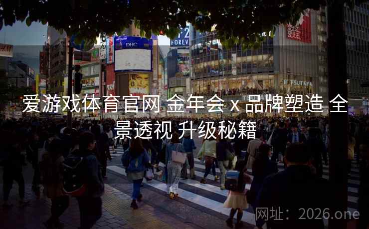 爱游戏体育官网 金年会 x 品牌塑造 全景透视 升级秘籍