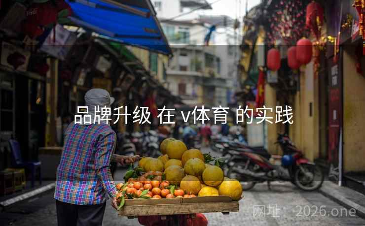 品牌升级 在 v体育 的实践 品牌升级 在 v体育 的实践