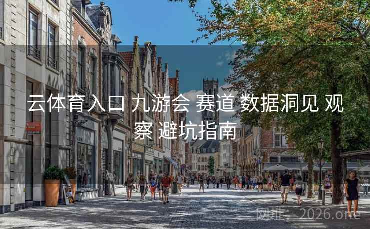 云体育入口 九游会 赛道 数据洞见 观察 避坑指南