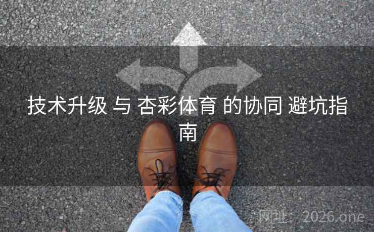 技术升级 与 杏彩体育 的协同 避坑指南